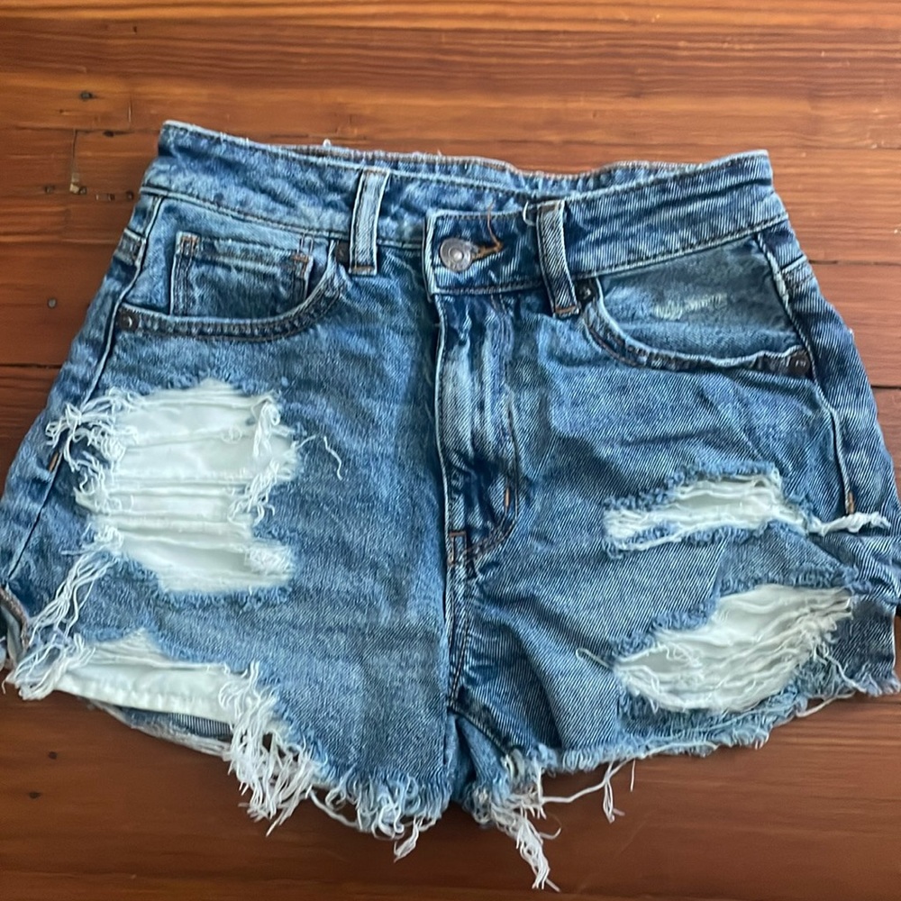American eagle jean shorts